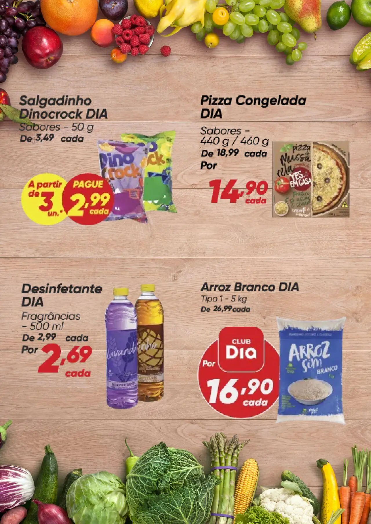 Dia Folheto - válido de 01.09.2025 | Página: 6 | Produtos: Pizza, Arroz, Desinfetante