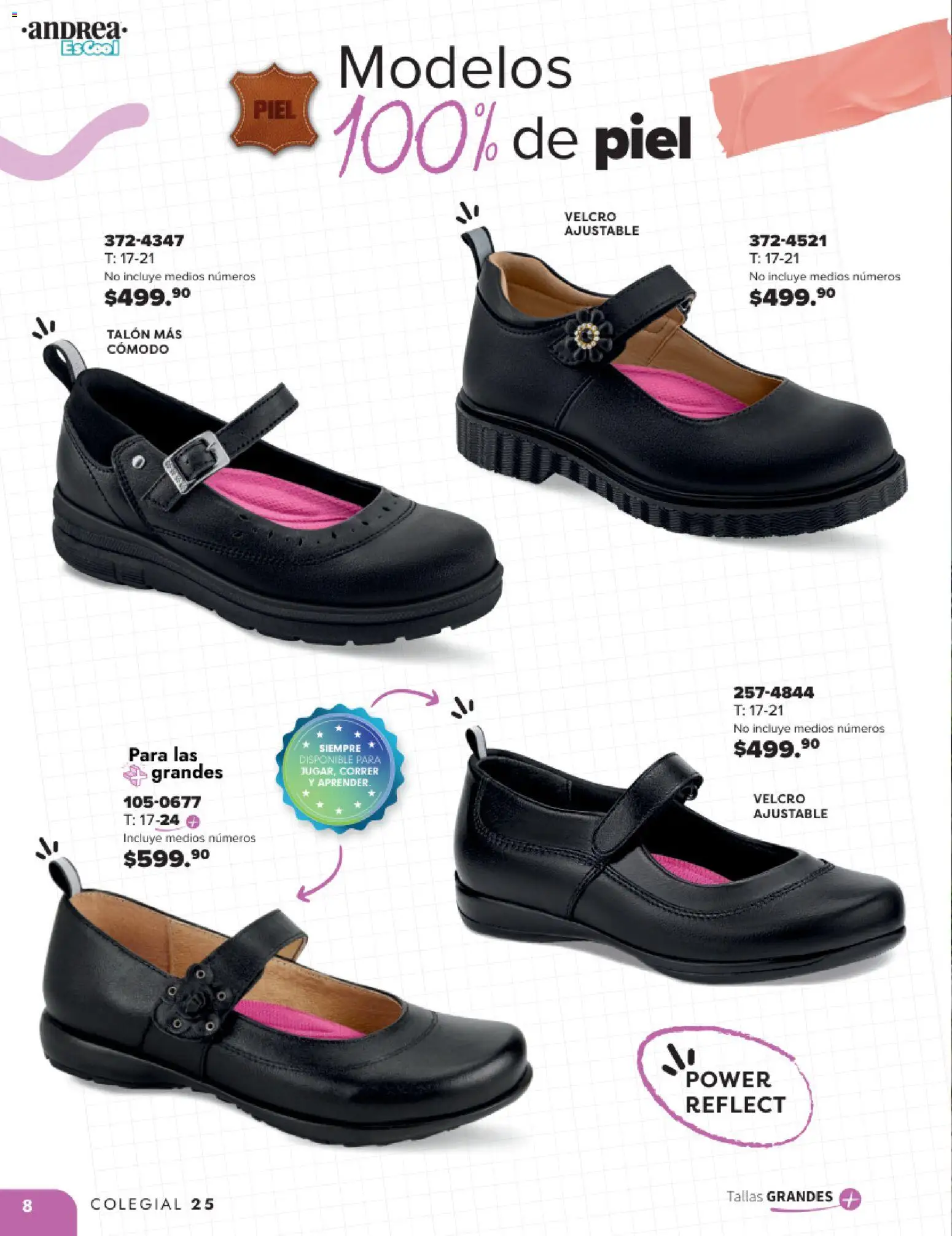 Nuevas ofertas de Andrea válidas en toda la República Mexicana desde el 25.05.2025. ¡Encuentra las mejores ofertas en Andrea catálogo Colegial ! | Página: 8