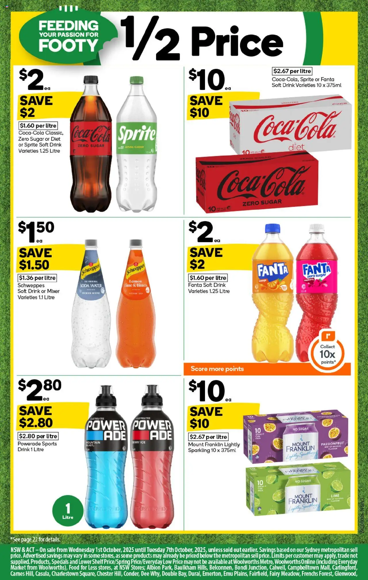 Woolworths catalogue - valid from 01.10.2025 | Page: 3 | Products: Shelf, Water, Lime, Mixer