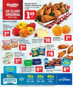 Preview of Quality Foods weekly flyer / circulaire from shop Quality Foods valid from 05.03.2026