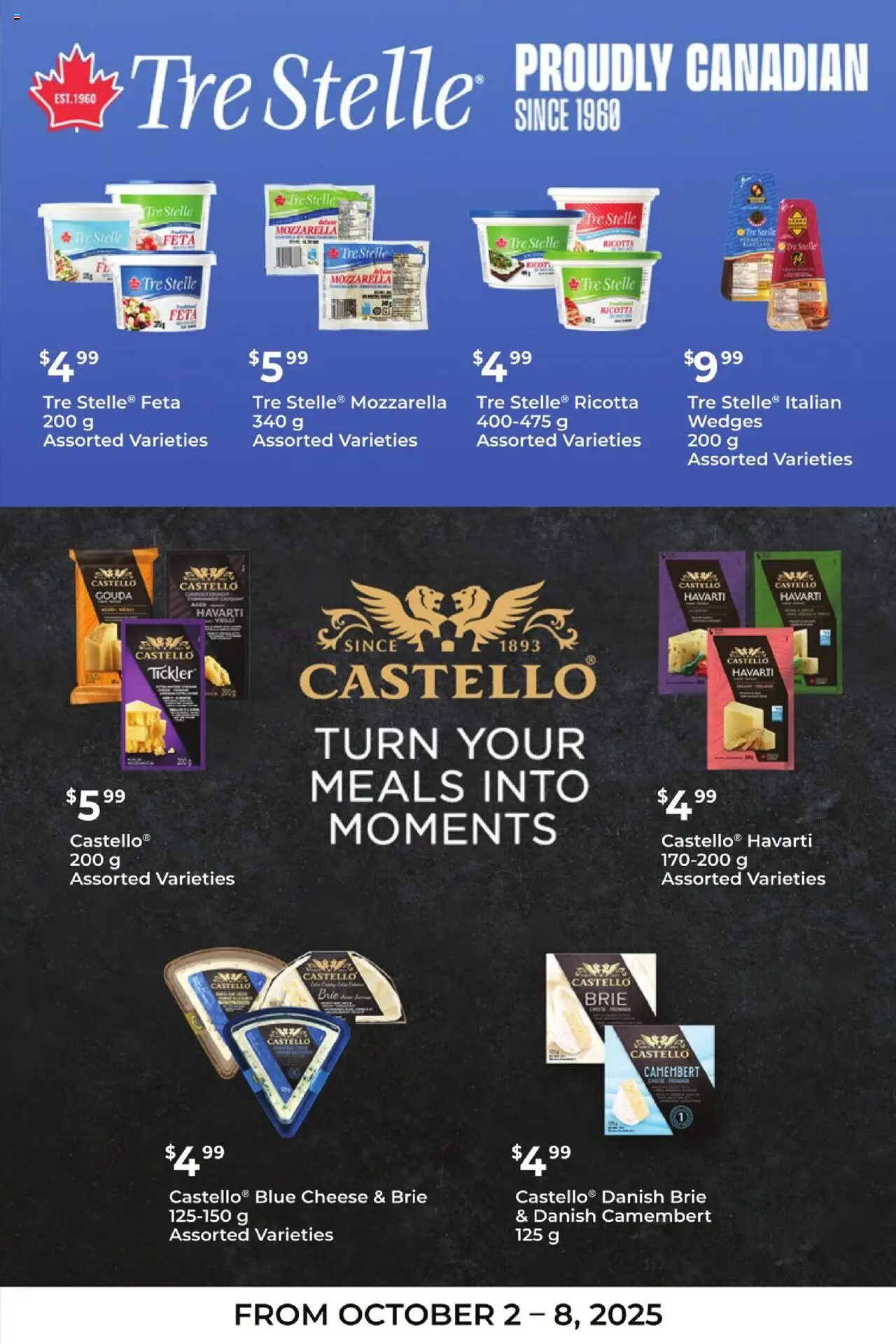 FreshCo flyer valid from 02.10.2025 | Page: 14 | Products: Cheese