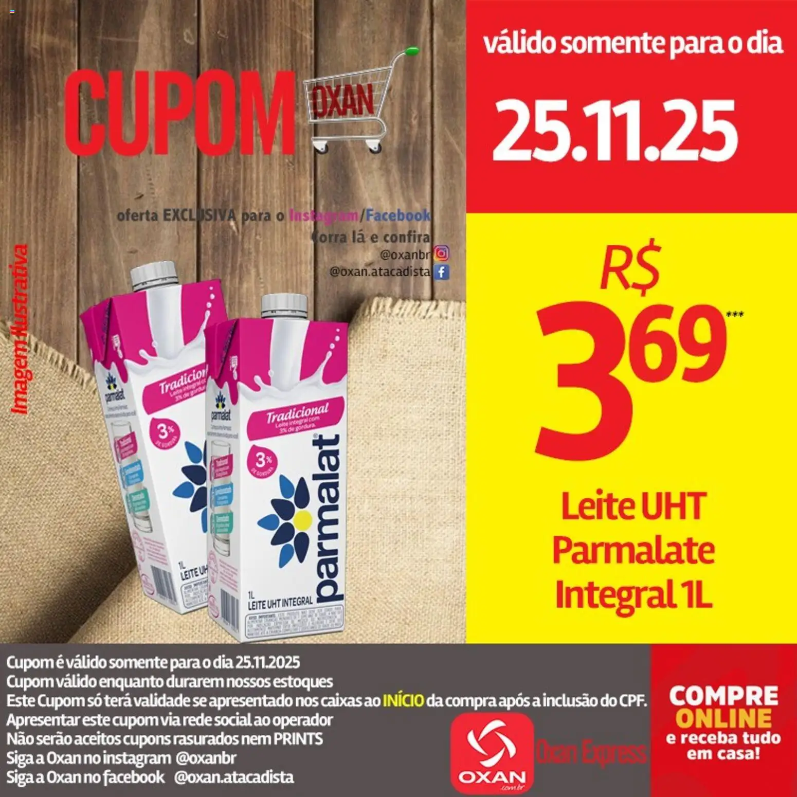 Oxan Atacadista Folheto - válido de 25.11.2025 | Página: 15 | Produtos: Leite