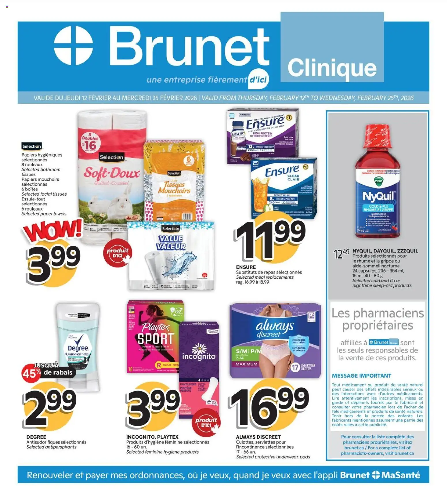 Brunet flyer valid from 12.02.2026 | Page: 1