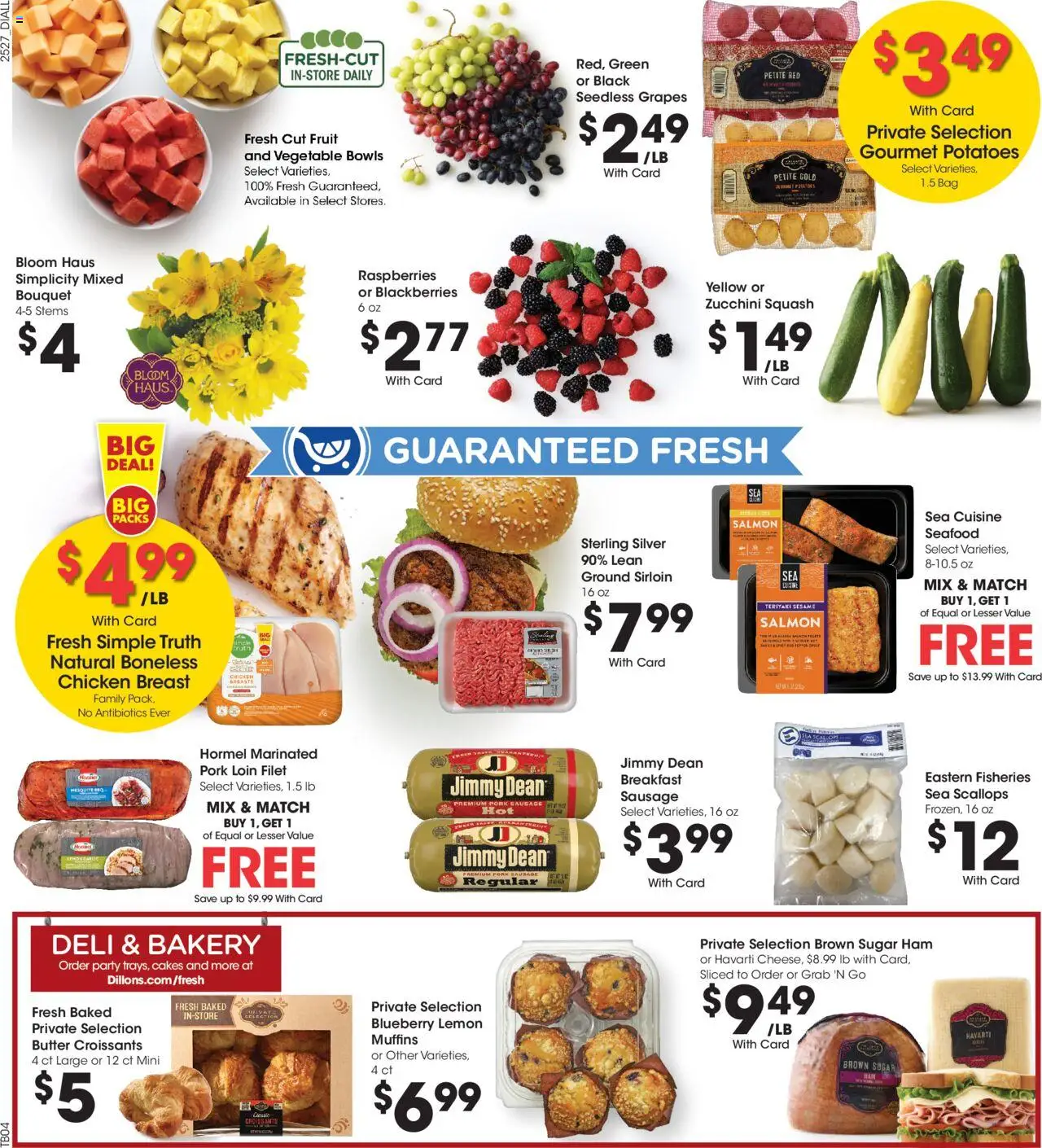 Dillons Weekly Ad - valid from 06.08.2025 | Page: 10 | Products: Ham, Seafood, Sausage, Garlic