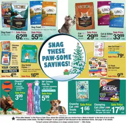 Preview of Menards weekly ads valid from 04.12.2025 | Page: 4 | Products: Cat Food, Rice, Fish, Seafood