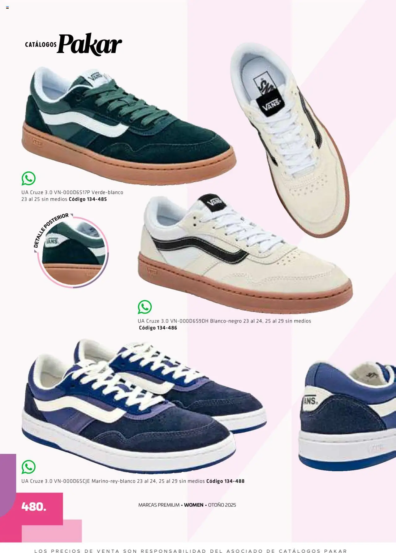 Nuevas ofertas de SC Pakar válidas en toda la República Mexicana desde el 29.08.2025. ¡Encuentra las mejores ofertas en SC Pakar - Catálogo Otoño Women! | Página: 480