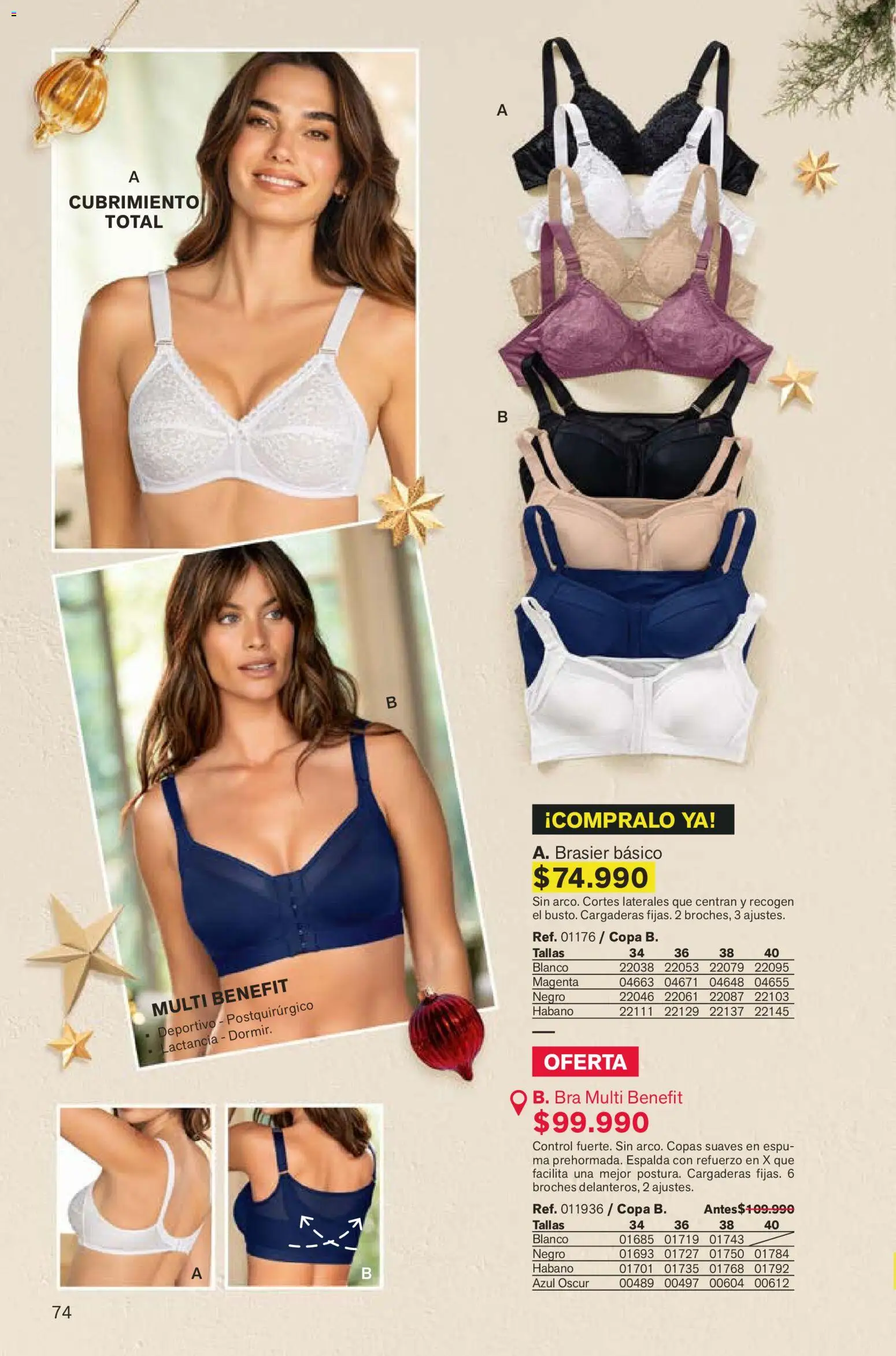 Leonisa revista - valida desde el 07.12.2025 | Página: 74 | Productos: Brasier
