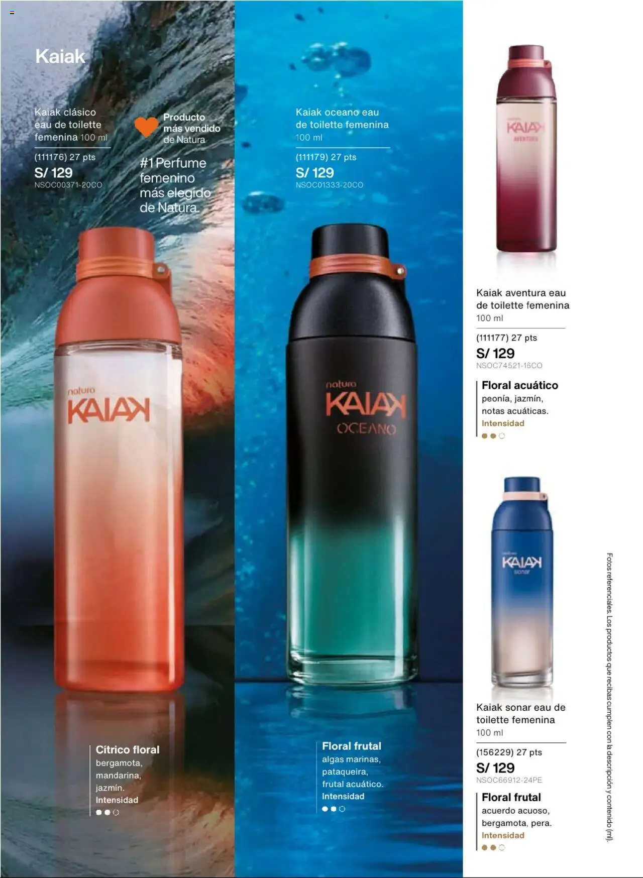 Catálogo Natura válido desde 13.08.2025 | Página: 29 | Productos: Perfume, EAU de Toilette