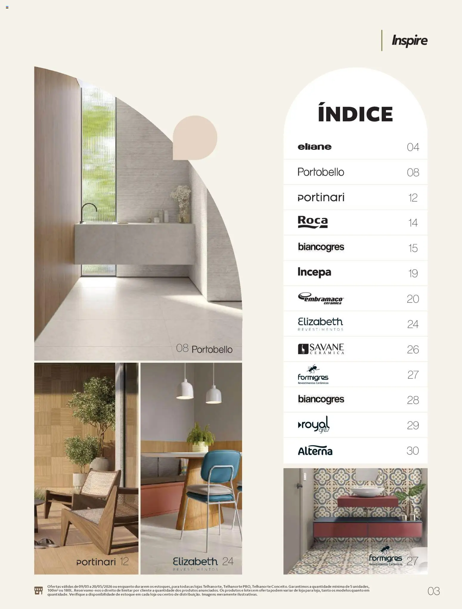 Telhanorte Folheto - válido de 09.03.2026 | Página: 3