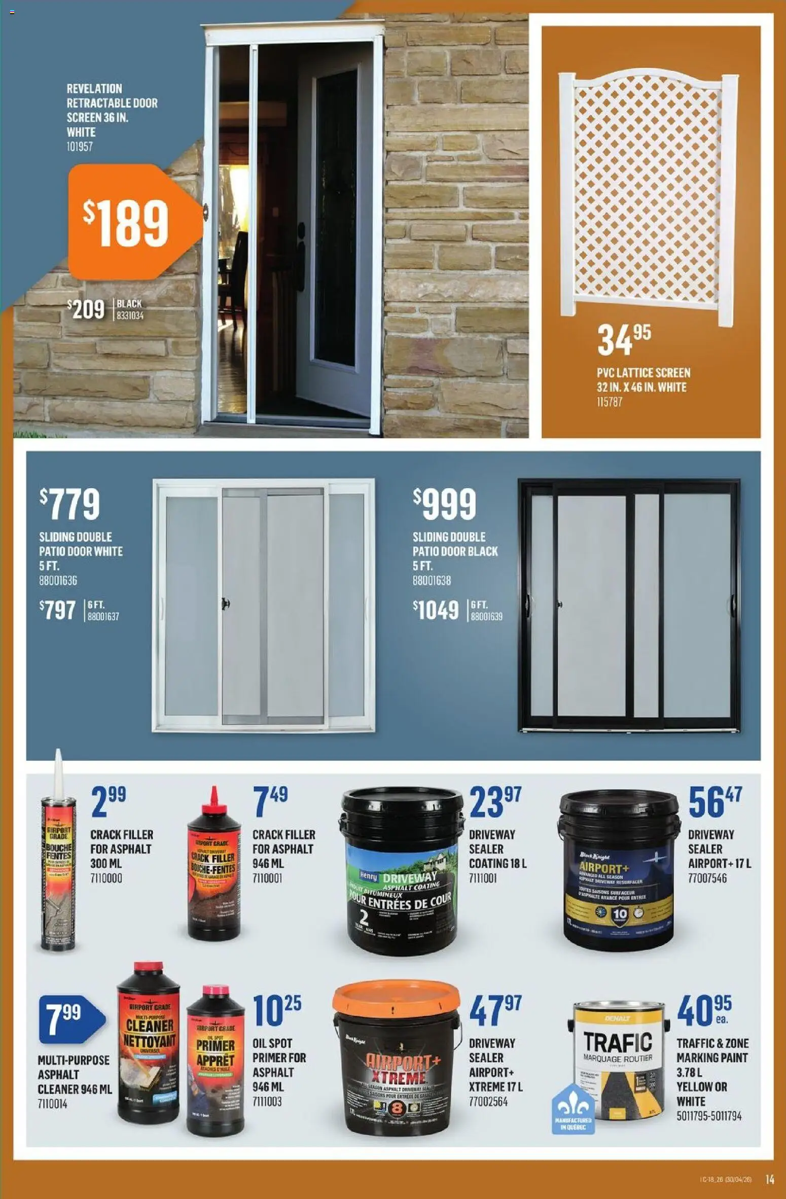 Canac flyer valid from 30.04.2026 | Page: 14 | Products: Oil