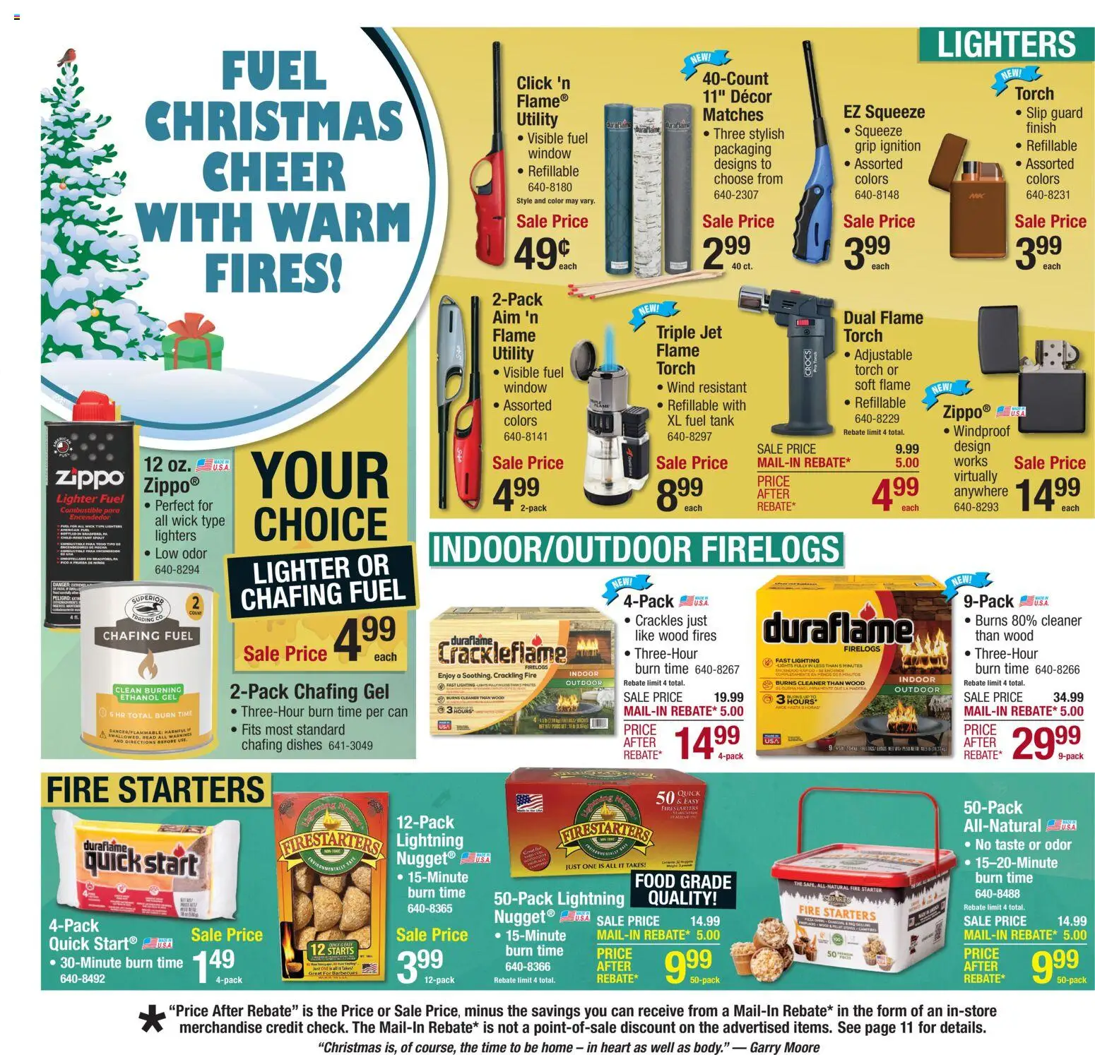 Menards Weekly Ad - valid from 04.12.2025 | Page: 2 | Products: Starter, Lighter, Fuel Tank