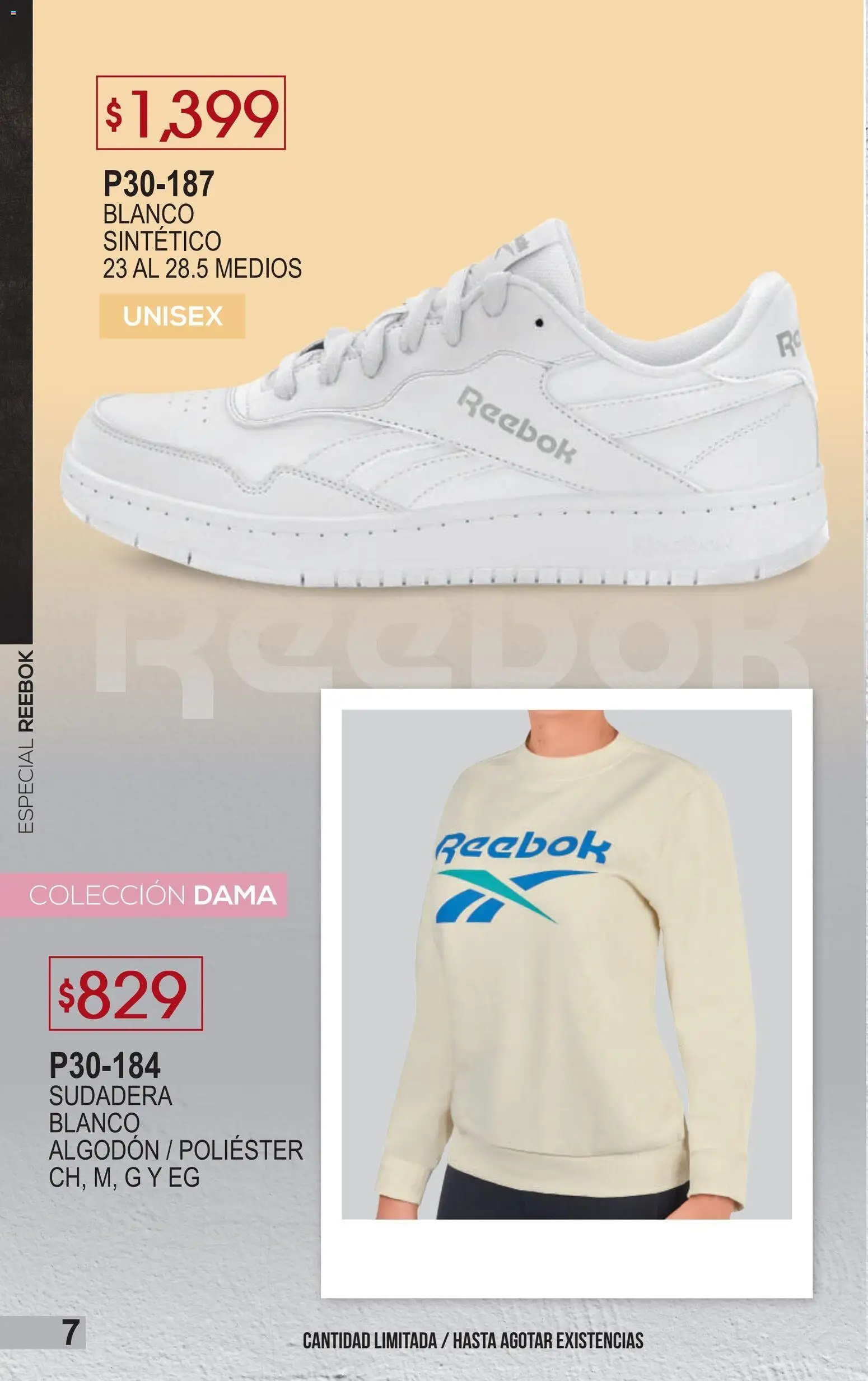Nuevas ofertas de Cklass válidas en toda la República Mexicana desde el 02.01.2026. ¡Encuentra las mejores ofertas en Cklass catálogo Especial Reebok & Adidas! | Página: 8 | Productos: Algodón, Sudadera