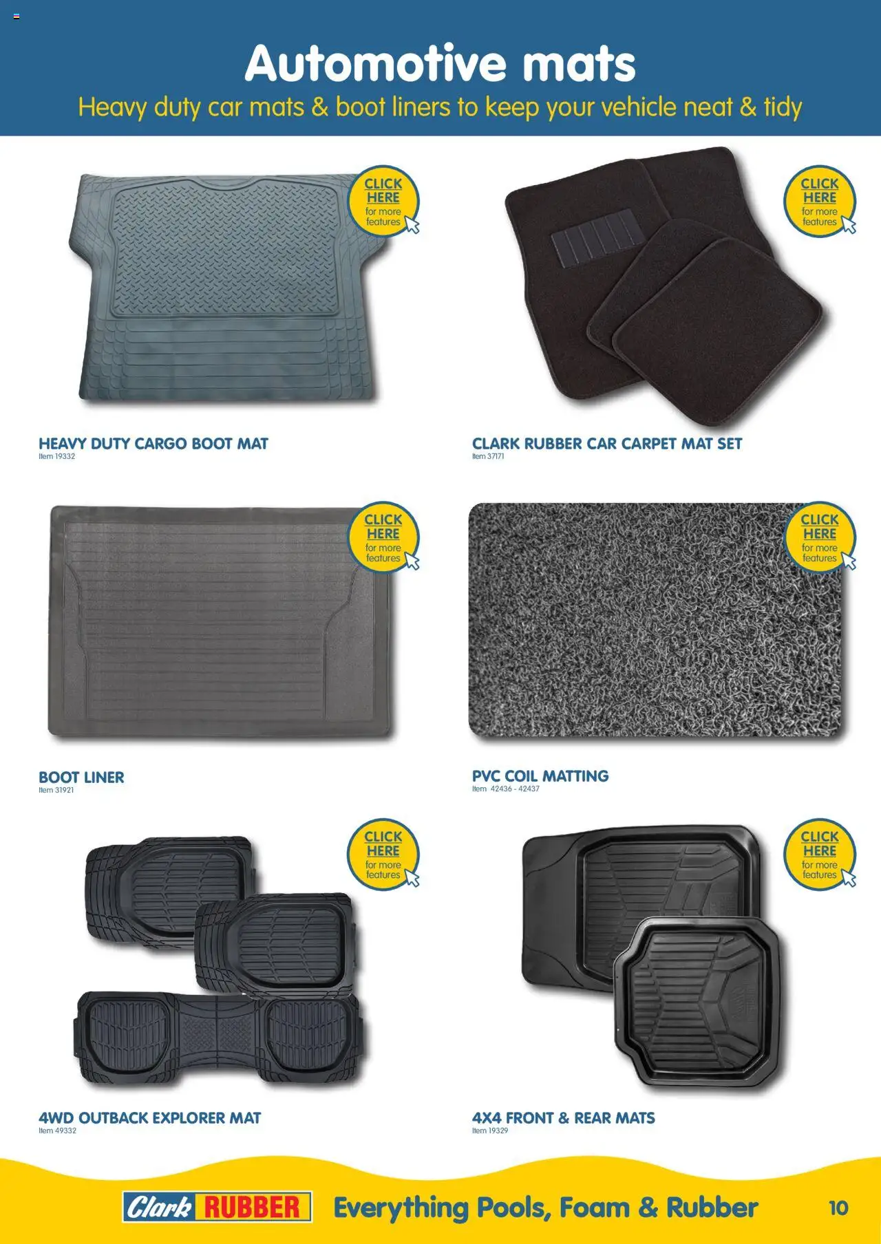 Clark Rubber catalogue - valid from 05.05.2025 | Page: 10 | Products: Carpet