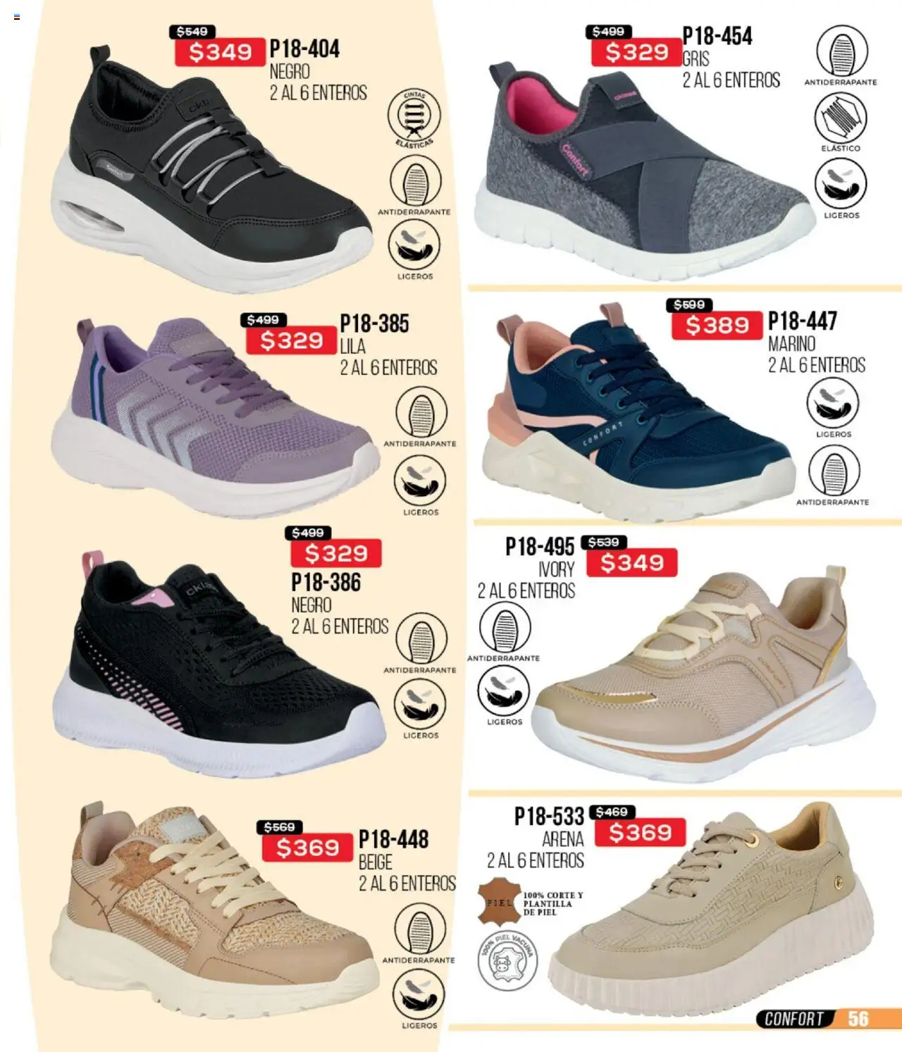 Nuevas ofertas de Cklass válidas en toda la República Mexicana desde el 13.08.2025. ¡Encuentra las mejores ofertas en Cklass - Catálogo Remate Total Calzado! | Página: 57