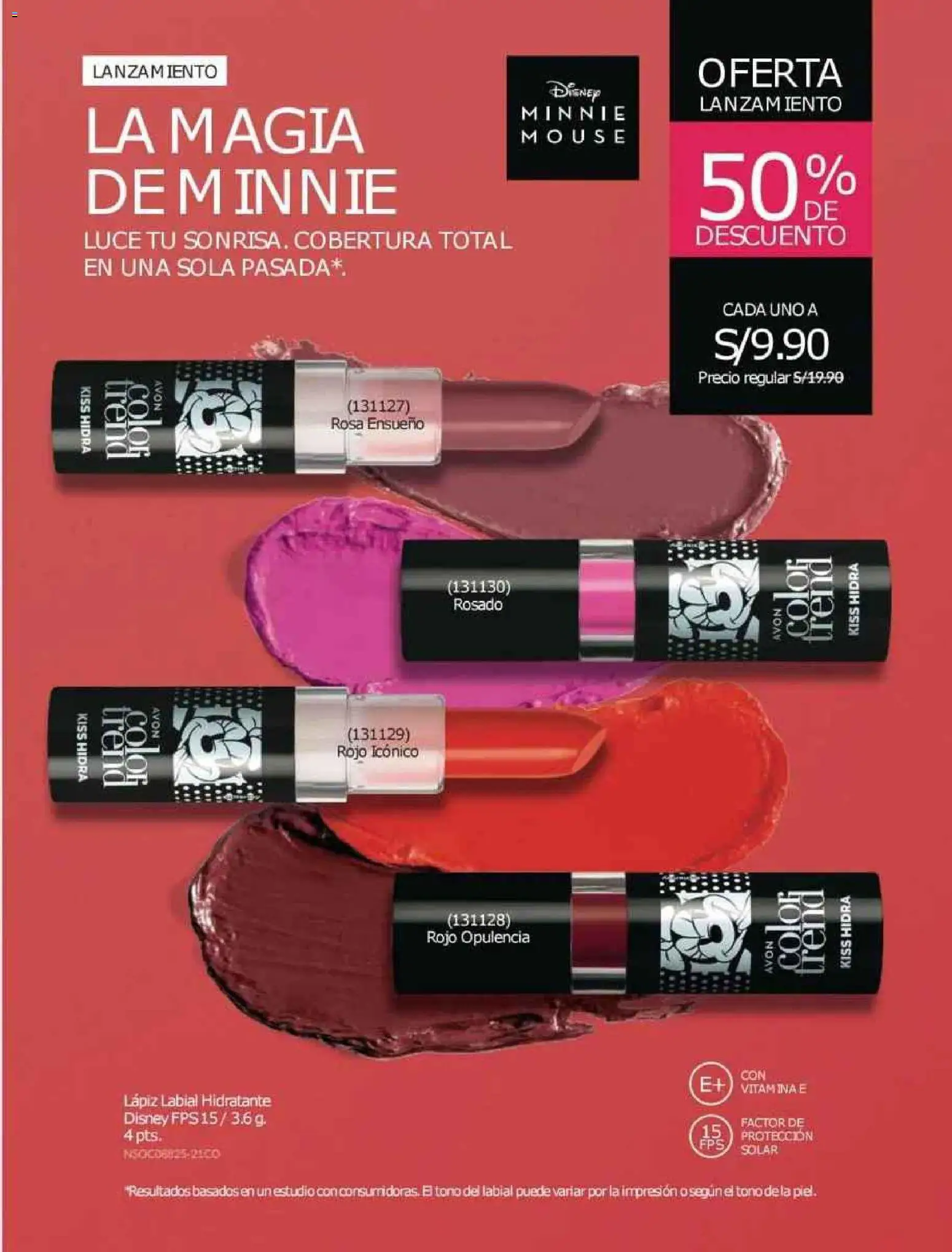Catálogo Avon válido desde 12.10.2025 | Página: 23 | Productos: Lápiz labial, Mouse
