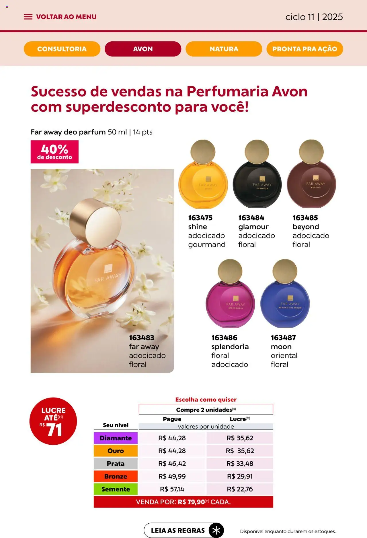 Avon Folheto - válido de 16.06.2025 | Página: 27
