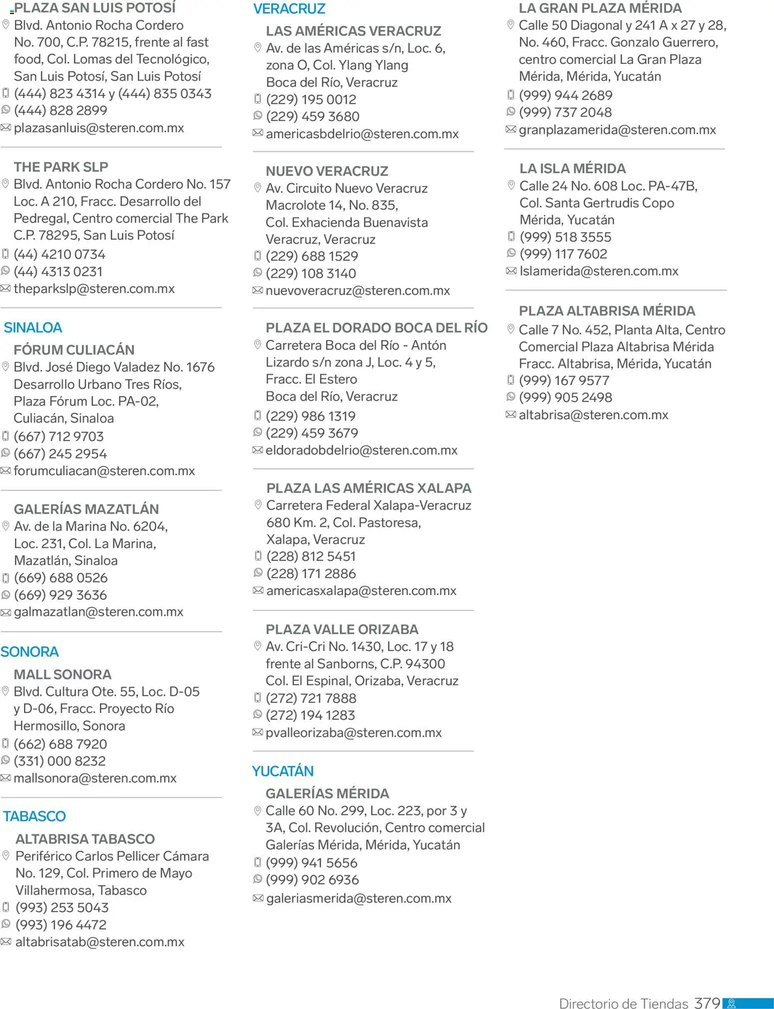 Nuevas ofertas de Steren válidas en toda la República Mexicana desde el 01.01.2026. ¡Encuentra las mejores ofertas en Steren catálogo! | Página: 391 | Productos: Planta, Cámara