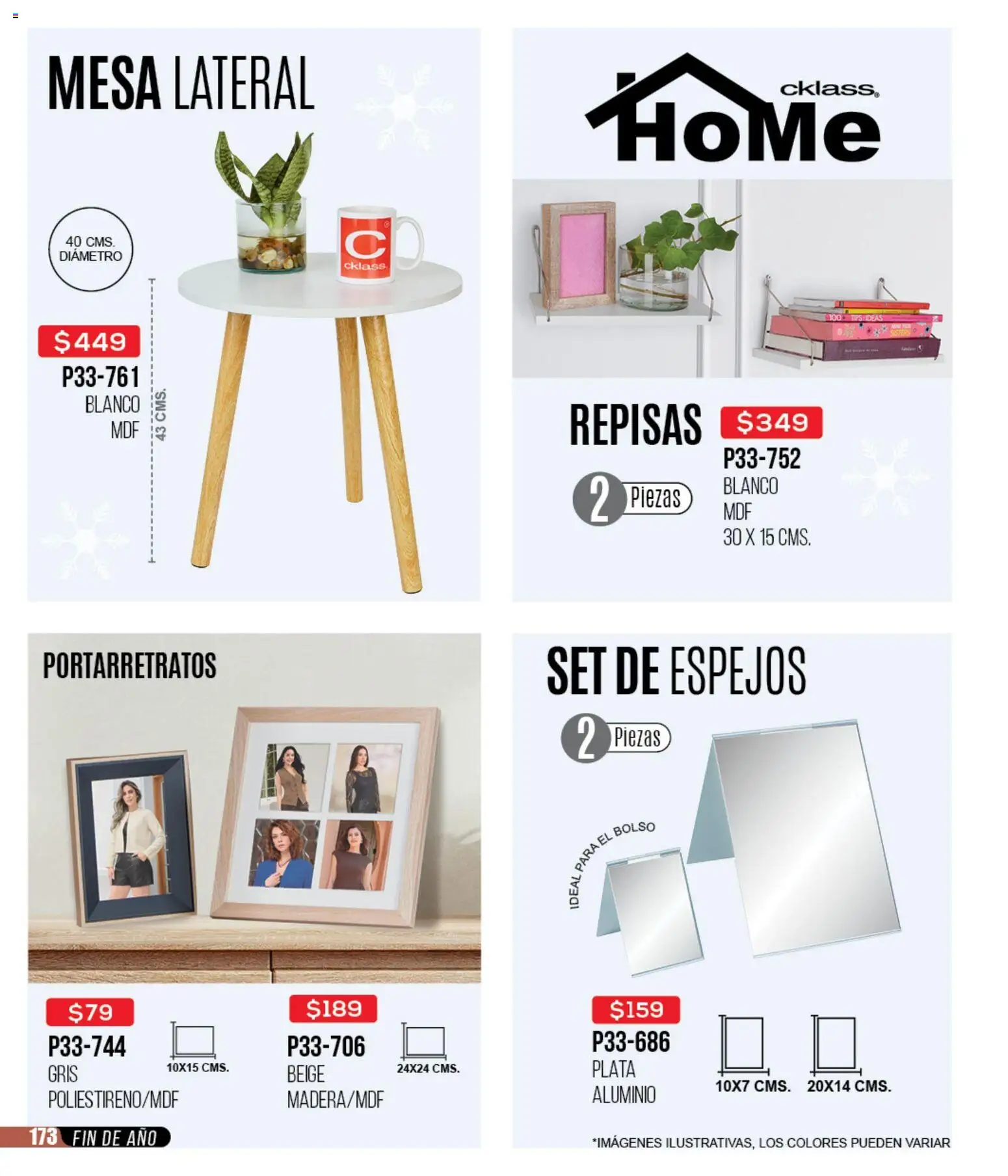 Nuevas ofertas de Cklass válidas en toda la República Mexicana desde el 02.01.2026. ¡Encuentra las mejores ofertas en Cklass catálogo Rebajas Inicio de Año Calzado! | Página: 475 | Productos: Bolso, Mesa