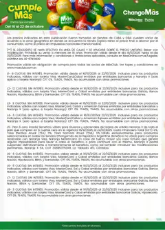 Vista previa Changomas ofertas válido desde el 16.10.2025 | Página: 17 | Productos: Caso, Banco, Sobre
