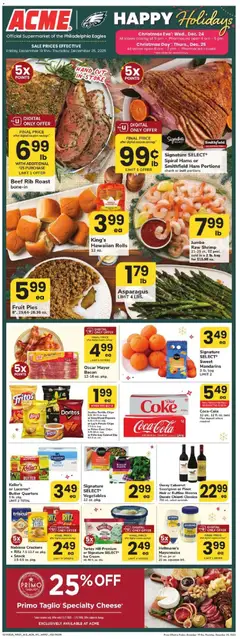Preview of Acme weekly ads valid from 19.12.2025