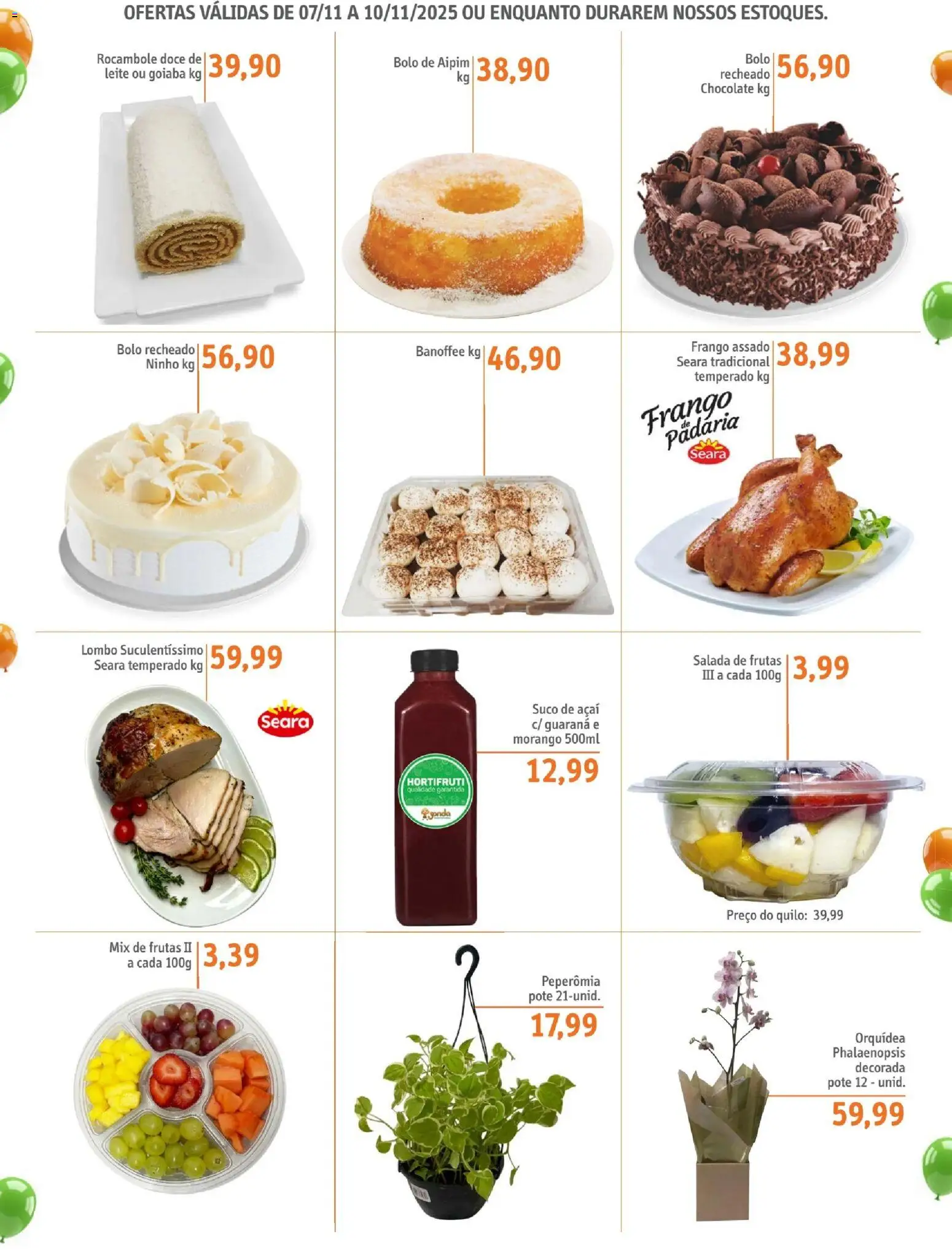 Sonda Folheto - válido de 07.11.2025 | Página: 5 | Produtos: Goiaba, Lombo, Leite, Doce de leite