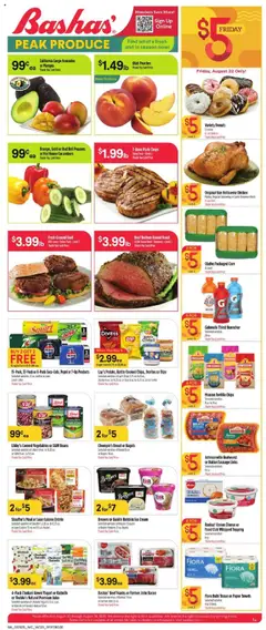 Preview of Basha's weekly ads valid from 20.08.2025