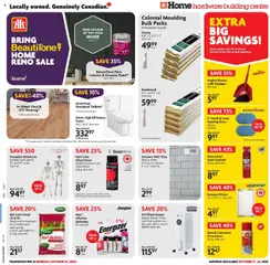 Preview of Home Hardware weekly flyer / circulaire from shop Home Hardware valid from 09.10.2025