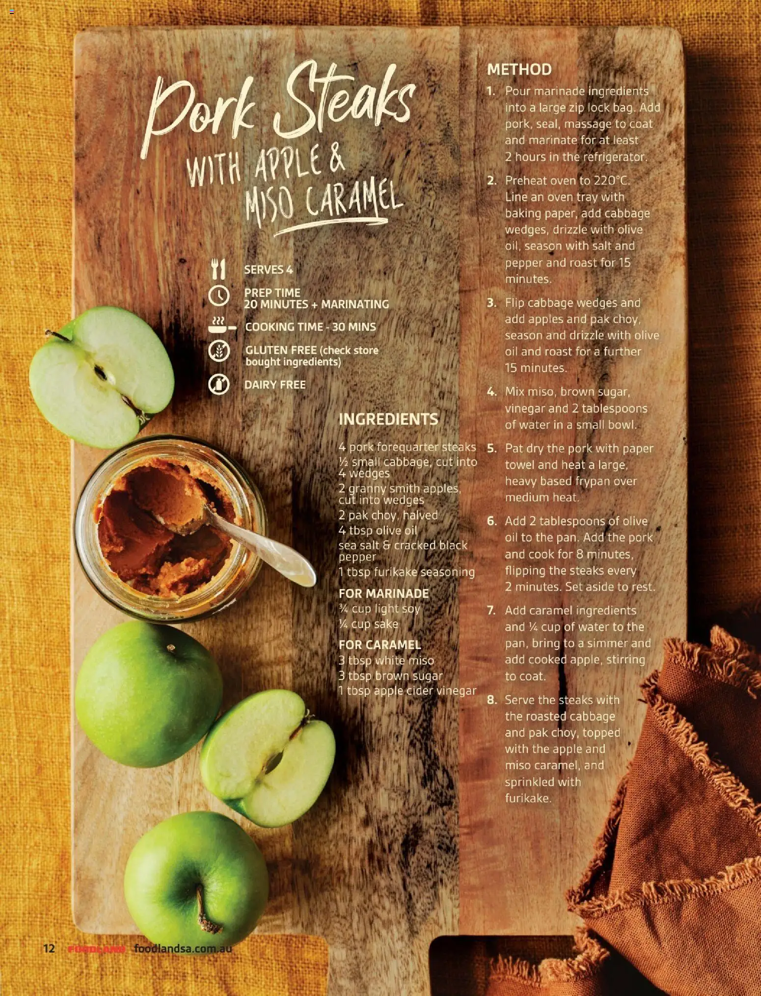 Foodland catalogue - valid from 06.03.2026 | Page: 12 | Products: Dairy, Pork, Coat, Vinegar