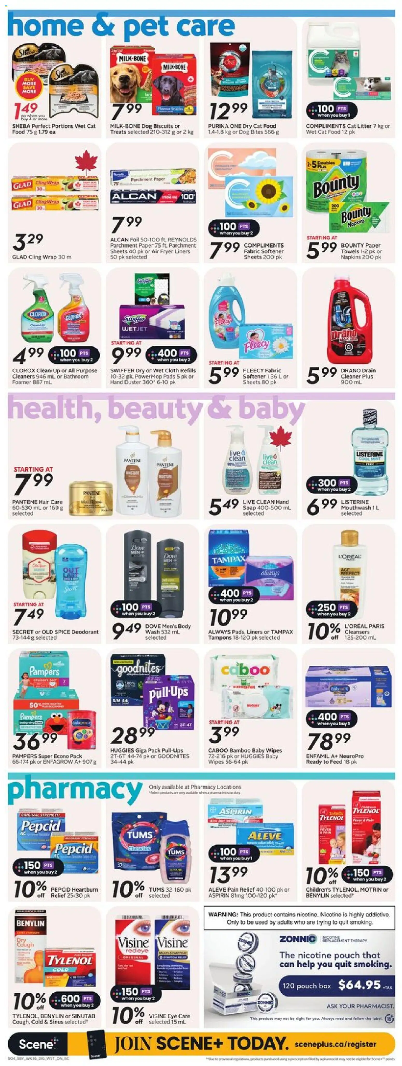 Safeway flyer valid from 01.01.2026 | Page: 12 | Products: Fryer, Soap, Mouthwash, Fabric softener