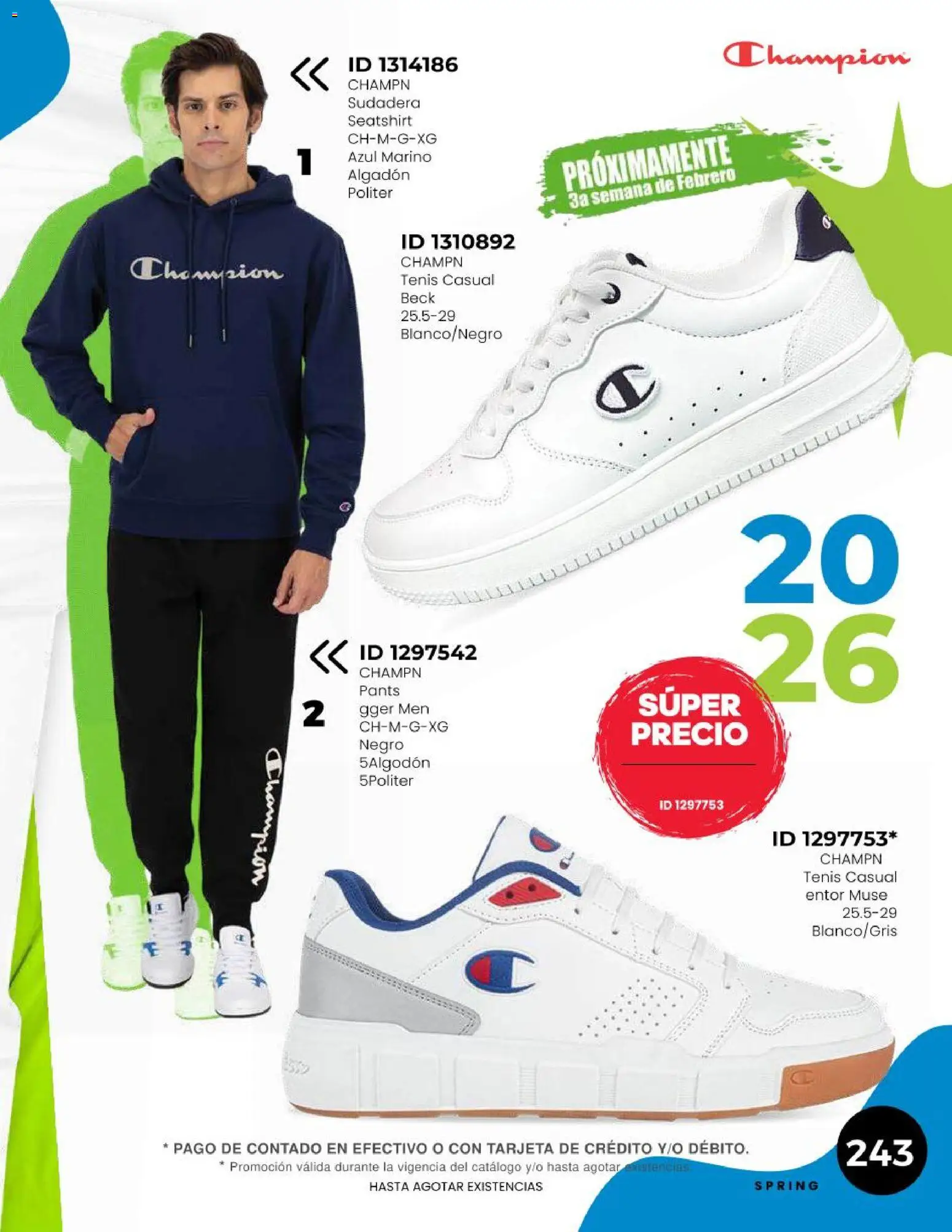 Nuevas ofertas de Price Shoes válidas en toda la República Mexicana desde el 15.02.2026. ¡Encuentra las mejores ofertas en Price Shoes catálogo ! | Página: 243 | Productos: Tenis, Sudadera, Pants