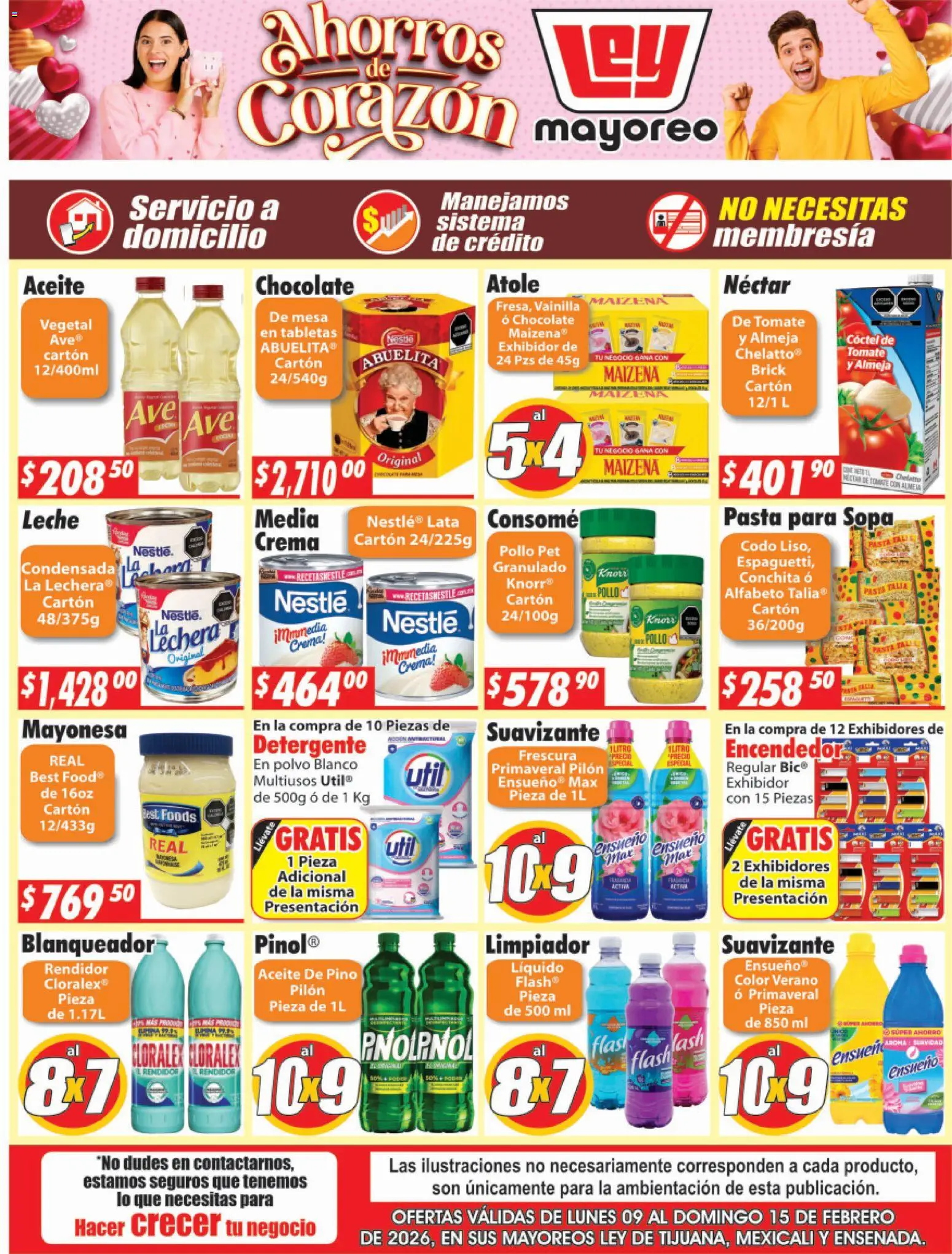 Nuevas ofertas de Casa Ley válidas en toda la República Mexicana desde el 09.02.2026. ¡Encuentra las mejores ofertas en Casa Ley folleto Frontera! | Página: 2