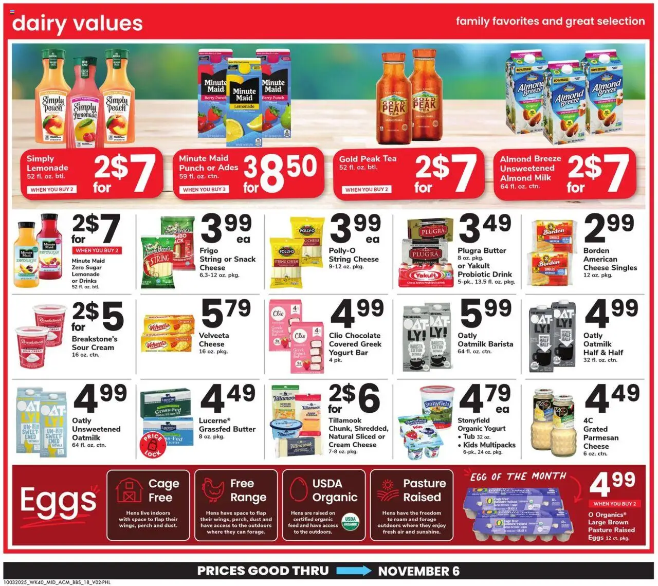 Acme Big Book of Savings - valid from 03.10.2025 | Page: 18 | Products: Eggs, Chocolate, Sugar, Pear