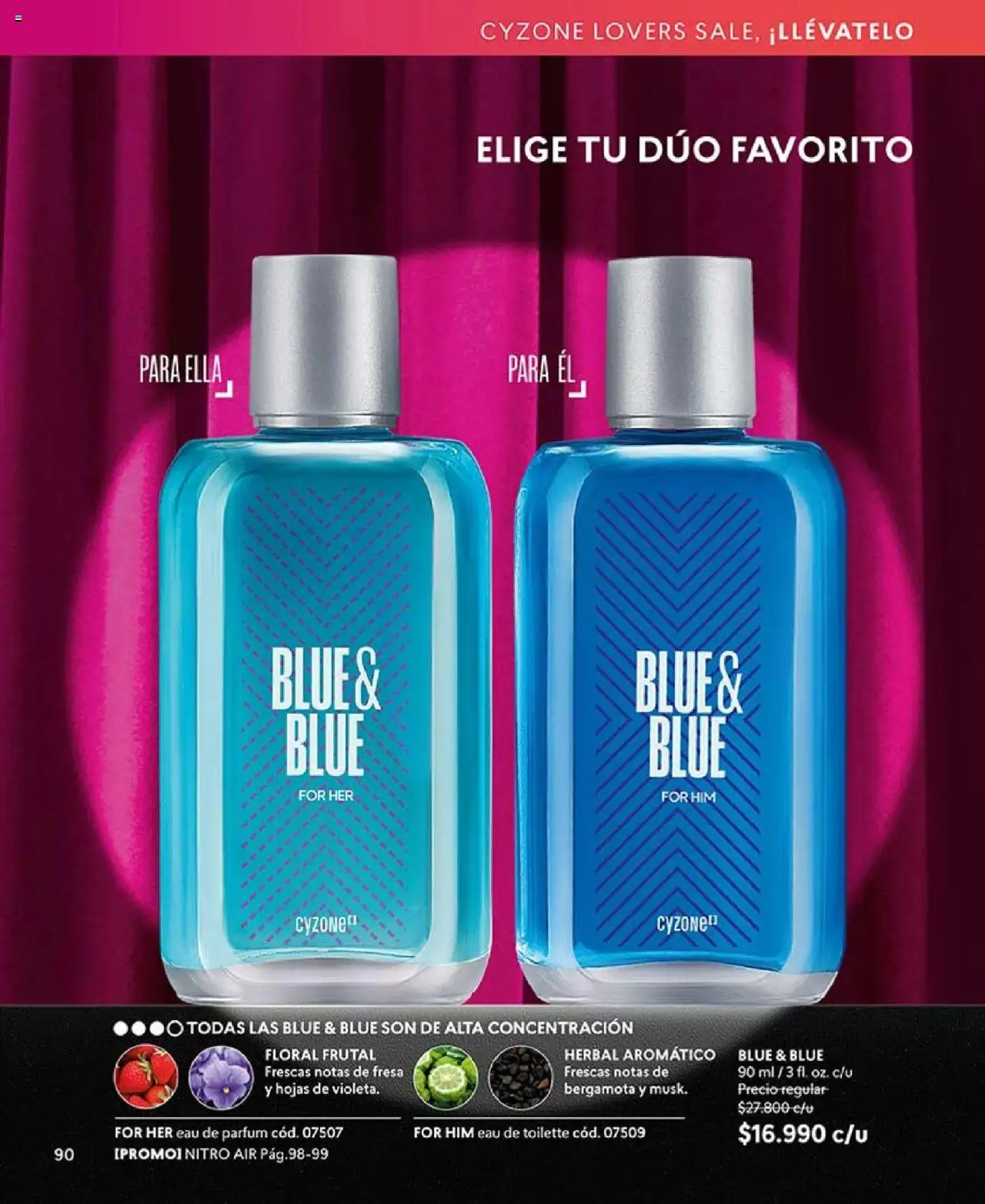 Catálogo CyZone Campaña 14 │ válido desde el 31.08.2025 | Página: 90 | Productos: Eau de toilette