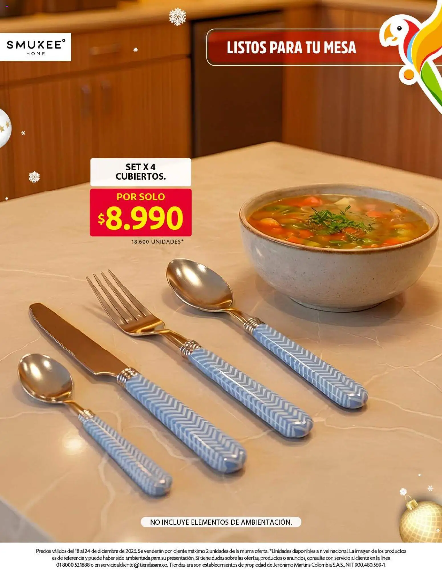 Ara revista - valida desde el 18.12.2025 | Página: 6 | Productos: Sobre, Mesa