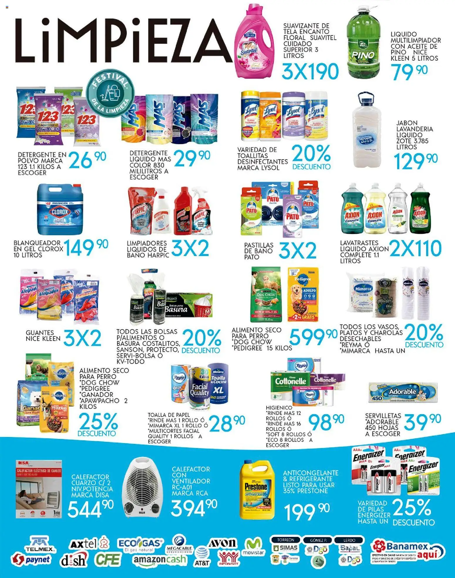 Nuevas ofertas de Alsuper válidas en toda la República Mexicana desde el 28.10.2025. ¡Encuentra las mejores ofertas en Alsuper folleto Laguna! | Página: 5 | Productos: Detergente, Ventilador, Polvo, Calefactor