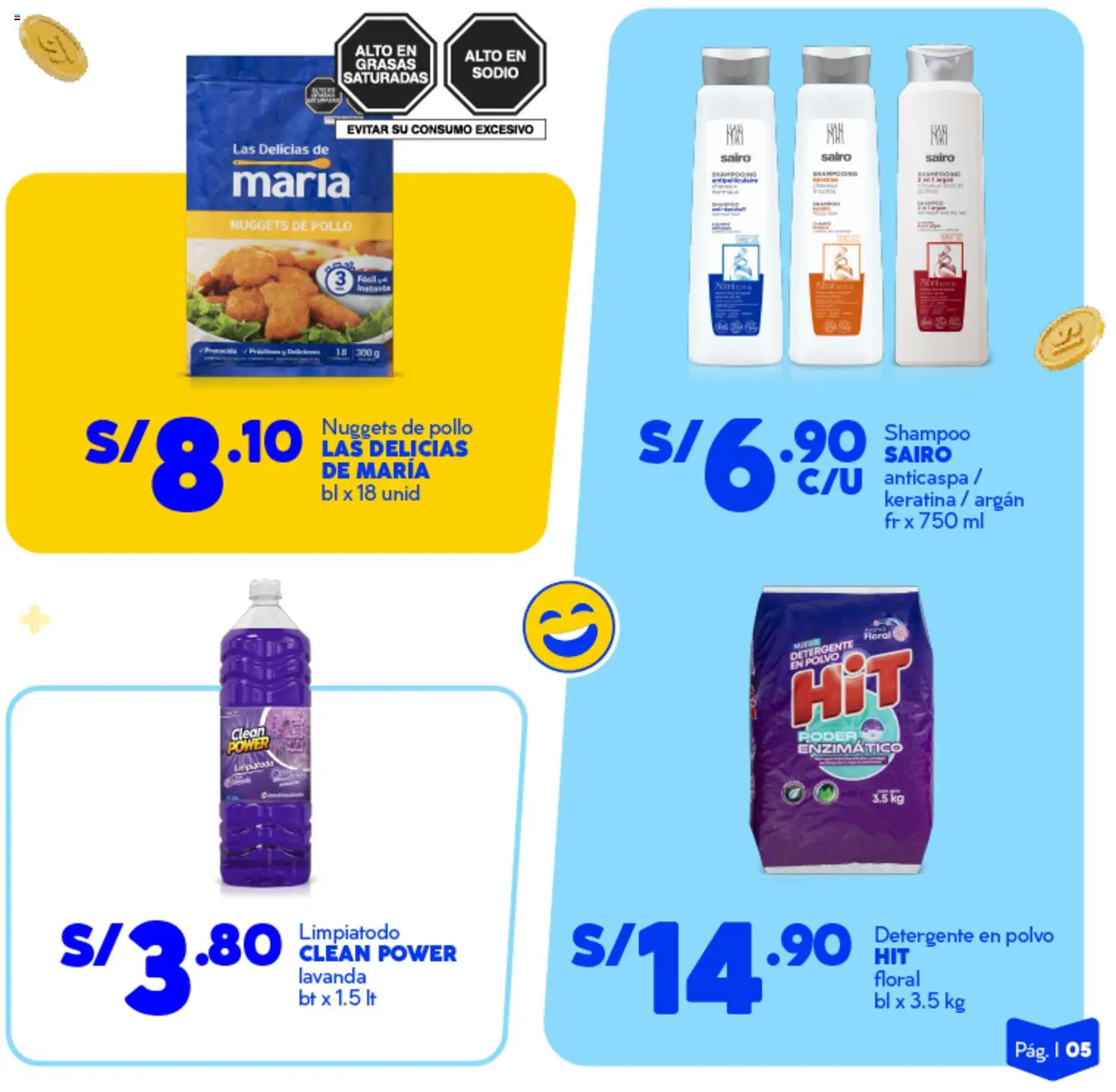 Catálogo Mass válido desde 02.01.2026 | Página: 5 | Productos: Shampoo, Detergente, Polvo