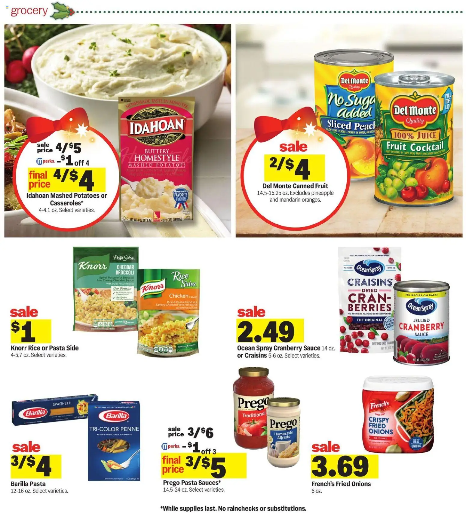 Meijer Weekly Ad - MI - valid from 10.12.2025 | Page: 11 | Products: Broccoli, Berries, Potatoes, Sauce
