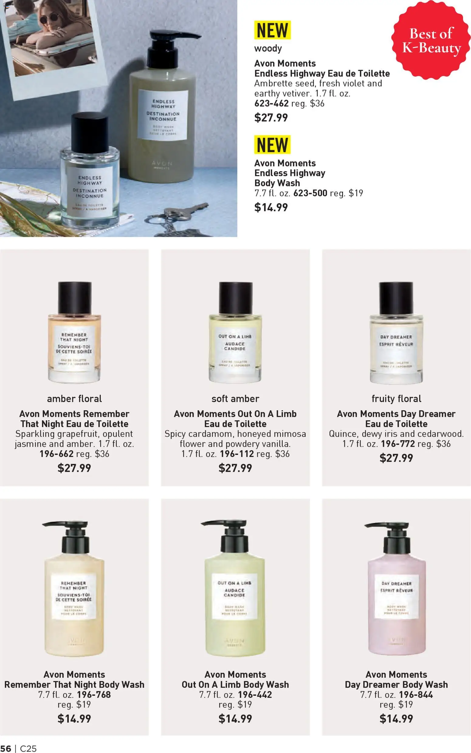 Avon Brochure - valid from 03.12.2025 | Page: 56 | Products: Eau de toilette, Body Wash