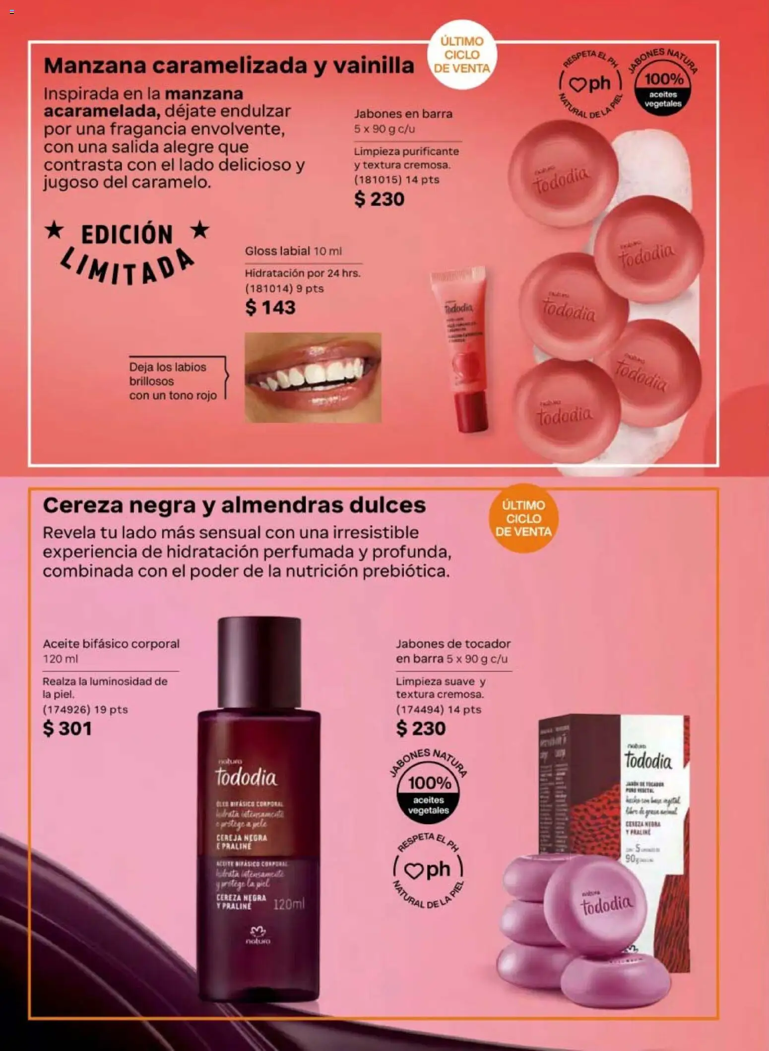 Nuevas ofertas de Natura válidas en toda la República Mexicana desde el 08.05.2026. ¡Encuentra las mejores ofertas en Natura campaña 8 2026! | Página: 118 | Productos: Almendras, Aceite, Dulces, Fragancia