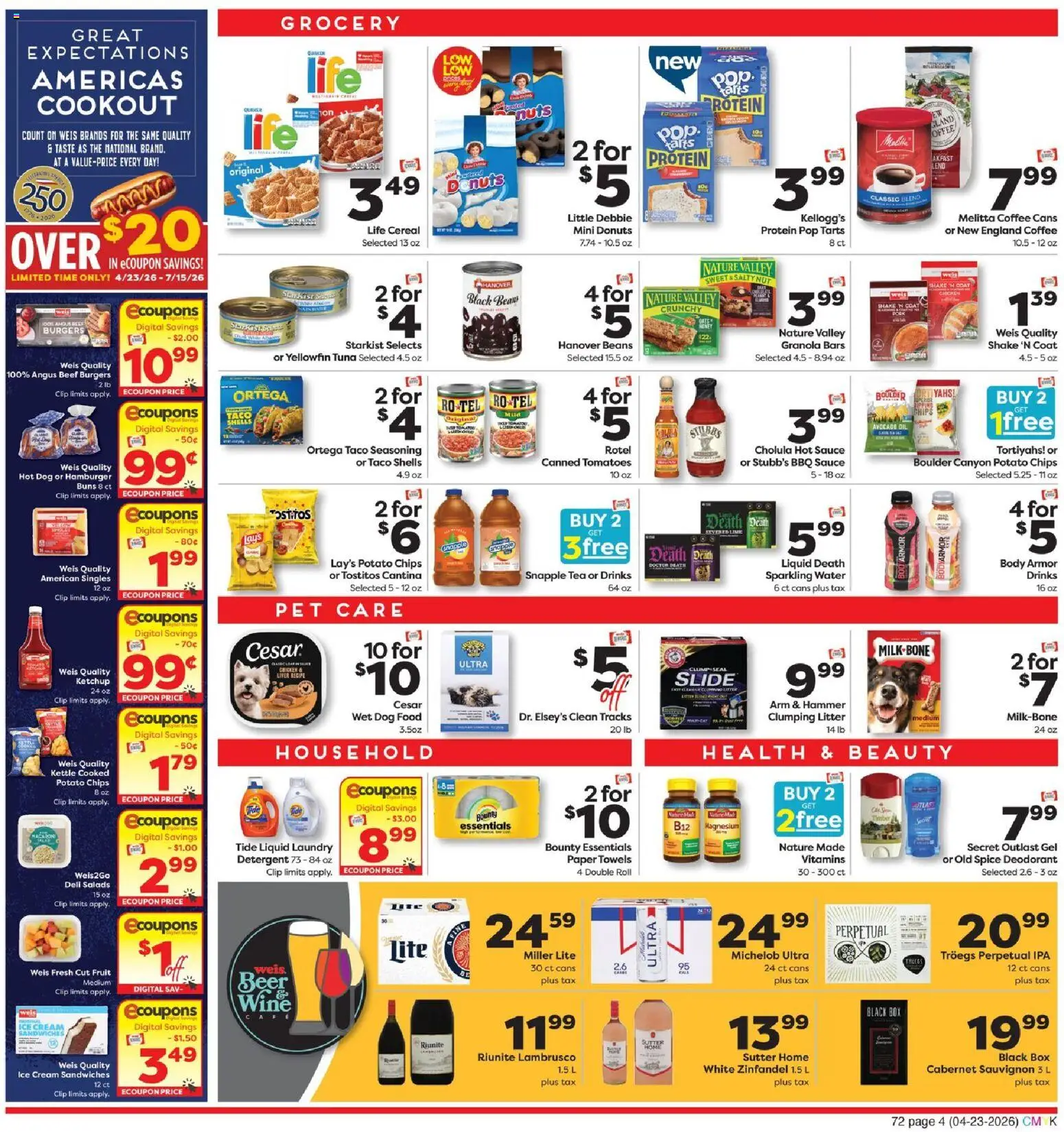 Weis Weekly Circular - WV - valid from 23.04.2026 | Page: 7 | Products: Box, Hammer, Coffee, Kettle