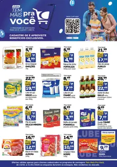 Cometa Supermercados - Ofertas Clube Tem Mais Pra Você - Pré-Visualização do folheto da loja Cometa Supermercados, válido de 15.01.2026 | Página: 1