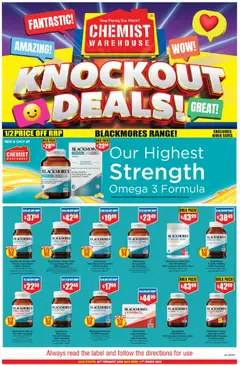 Preview of Chemist Warehouse Catalogue - valid from 26.02.2026