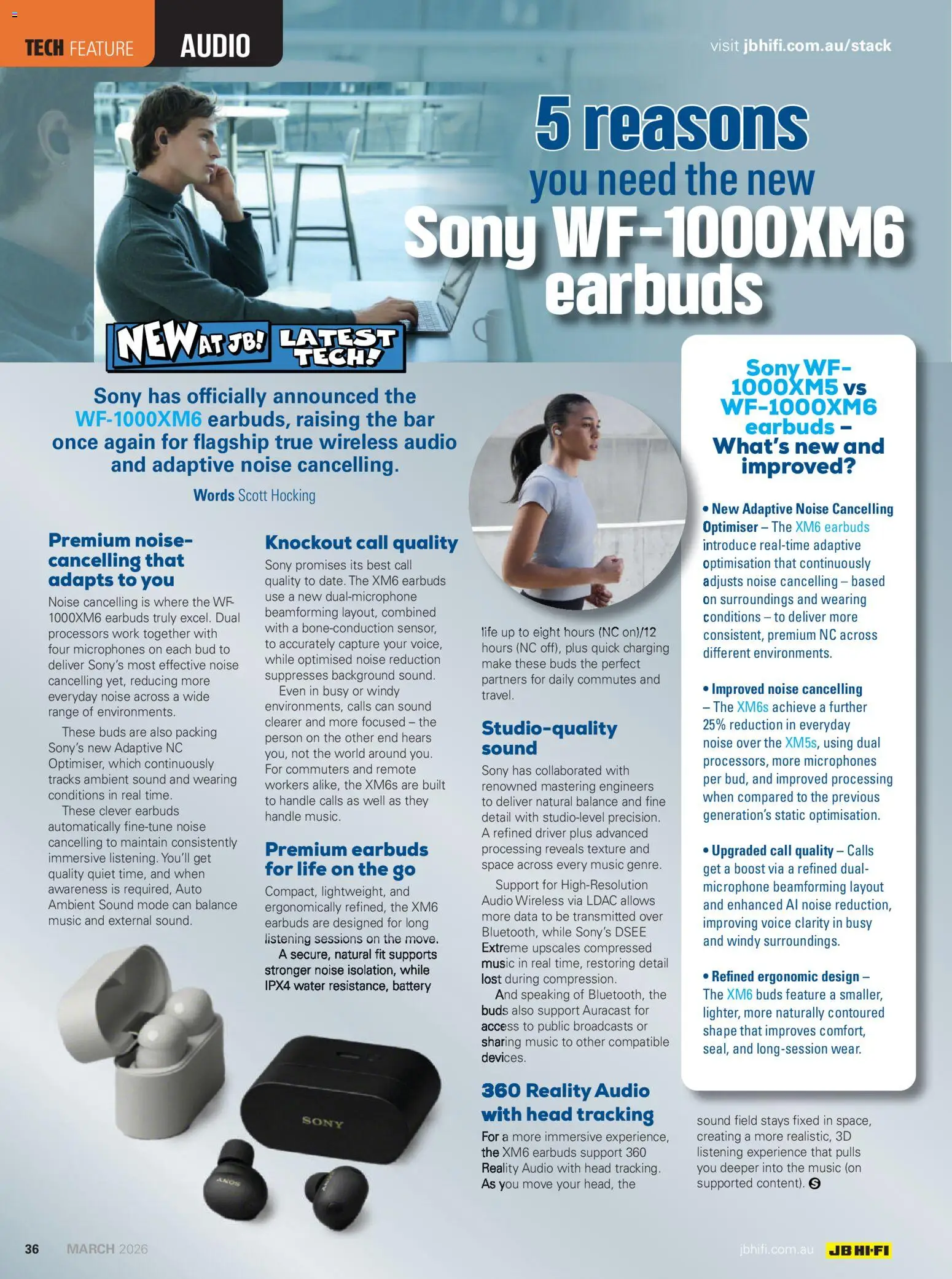 JB Hi-Fi catalogue - valid from 02.03.2026 | Page: 36 | Products: Battery, Ergonomic, Water, Microphone