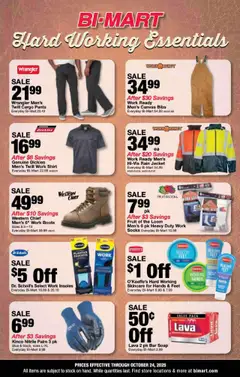 Preview of Bi-Mart weekly ads valid from 13.10.2025