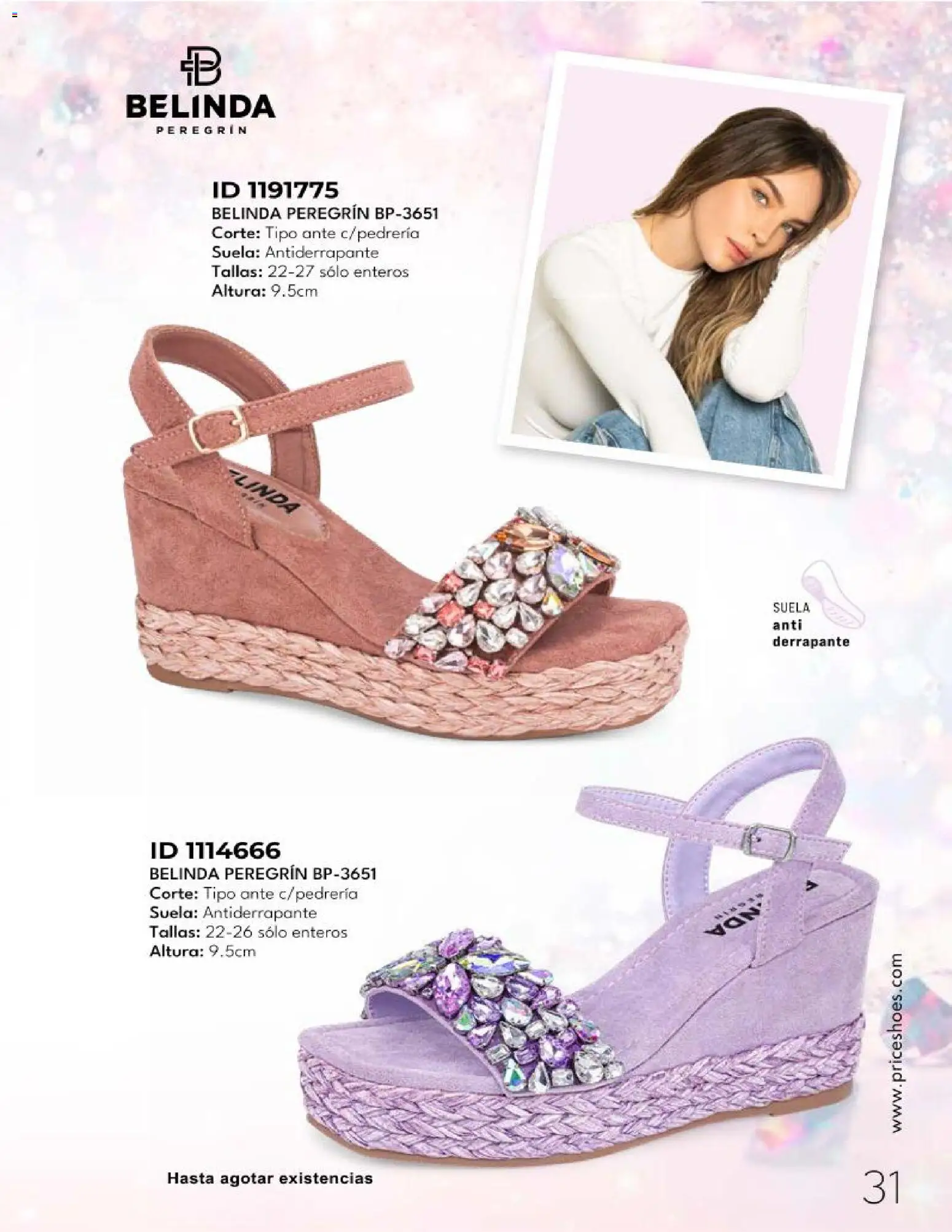 Nuevas ofertas de Price Shoes válidas en toda la República Mexicana desde el 08.12.2025. ¡Encuentra las mejores ofertas en Price Shoes catálogo Belinda! | Página: 31