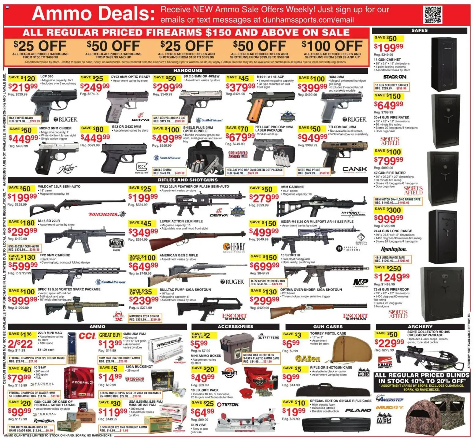 Dunham's Sports Weekly Ad - valid from 25.04.2026 | Page: 11 | Products: Safe, Game, Case, Archery