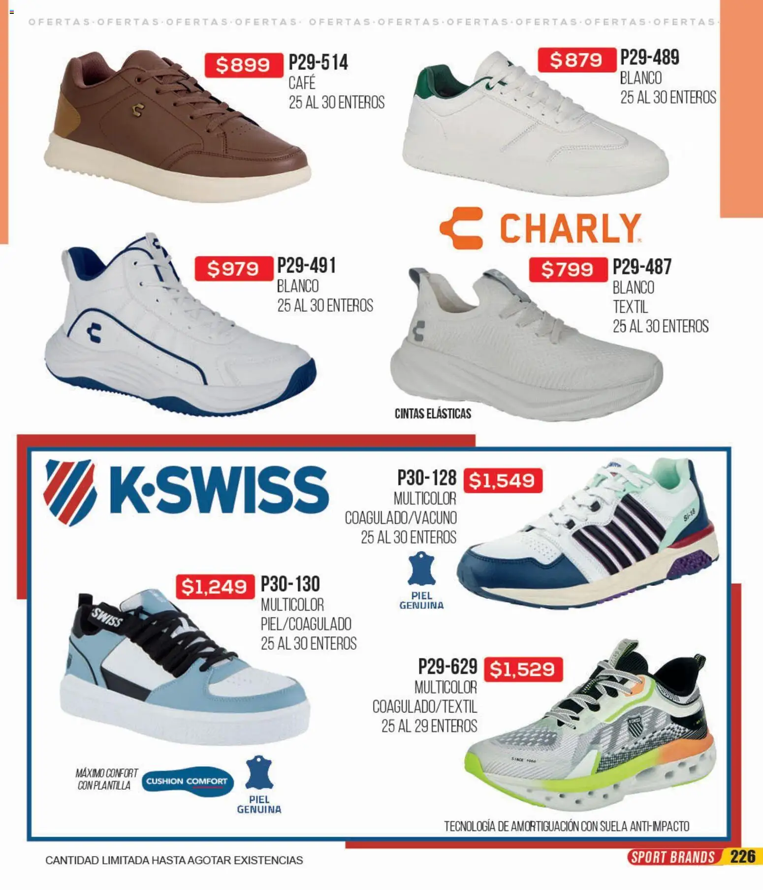 Nuevas ofertas de Cklass válidas en toda la República Mexicana desde el 12.01.2026. ¡Encuentra las mejores ofertas en Cklass catálogo Mega Ofertas Calzado! | Página: 227 | Productos: Café