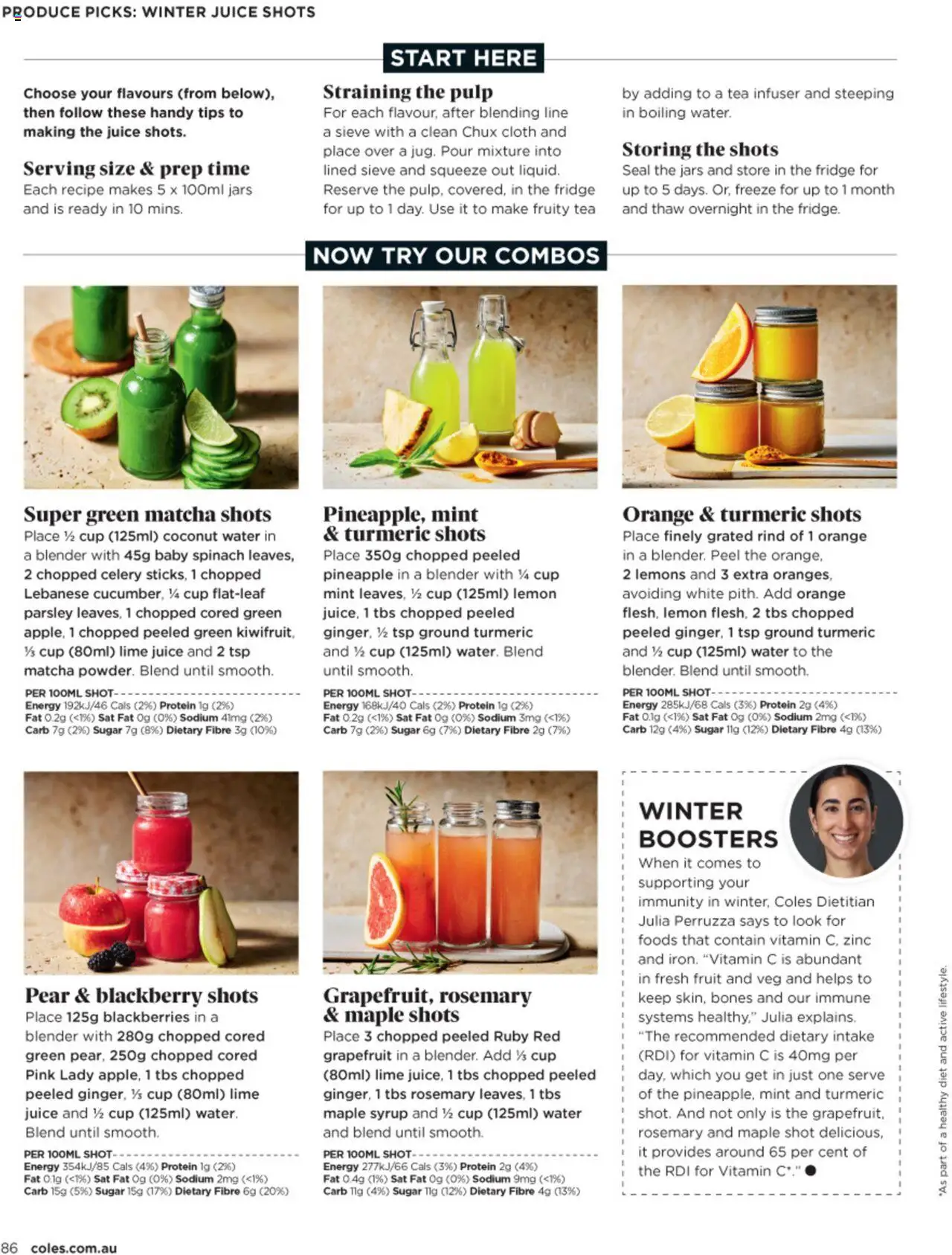 Coles catalogue - valid from 03.07.2025 | Page: 86 | Products: Cloth, Potatoes, Pineapple, Grapefruit