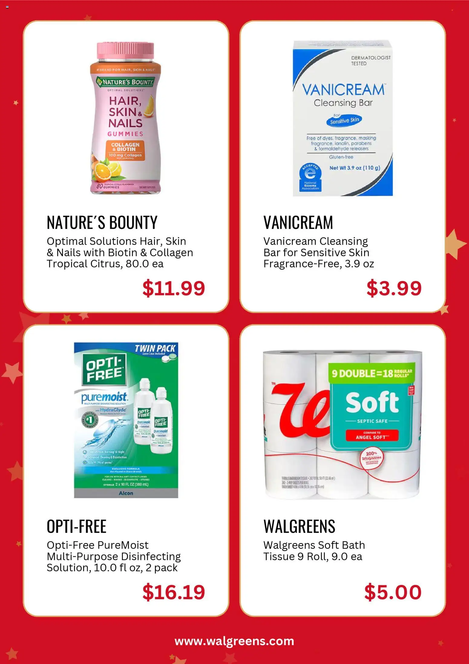 Walgreens Cyber Week - valid from 30.11.2025 | Page: 3 | Products: Biotin, Safe, Bath