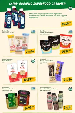 Preview of Sprouts weekly ads valid from 31.12.2025 | Page: 28 | Products: Milk, Chocolate, Noodles, Date